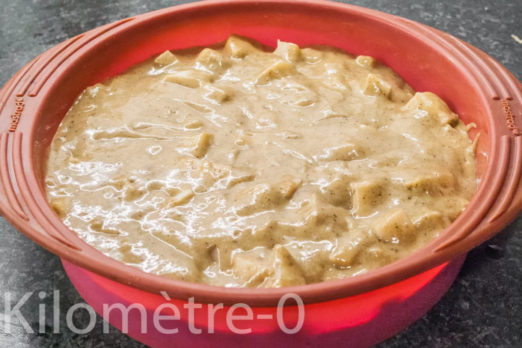 Gâteau au sarrasin, au yaourt et aux poires - Étape 7