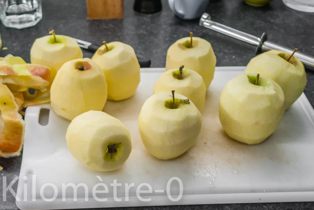 Gâteau aux pommes « Kloz en Douet » - Étape 1