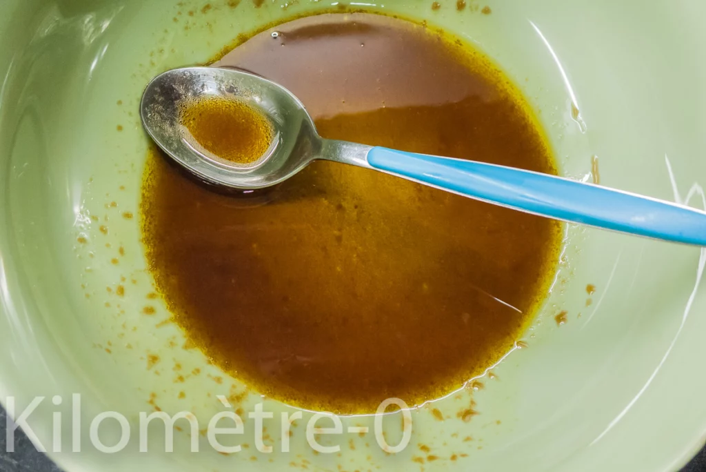 Salade de légumes d&rsquo;été  au riz, comté et œufs - Étape 6