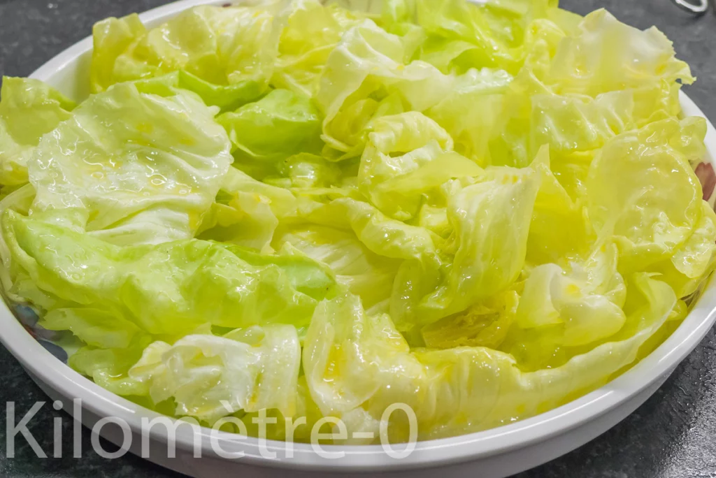 Salade de sardines aux haricots verts, oeufs et tomates cerises - Étape 5