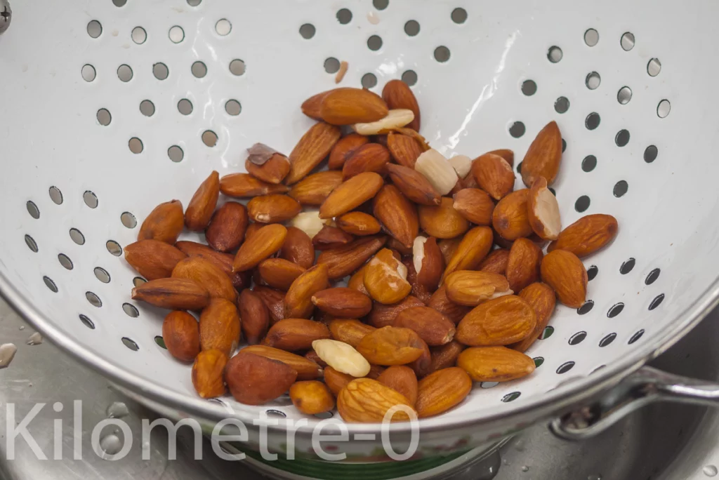 Salade de quinoa, poivrons, olives et amandes - Étape 3