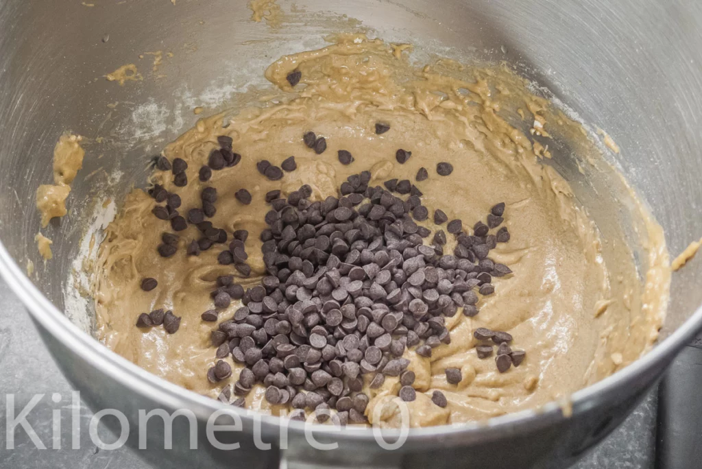 Gâteau du matin à la farine de châtaignes, au miel et pépites de chocolat (sans gluten) - Étape 5
