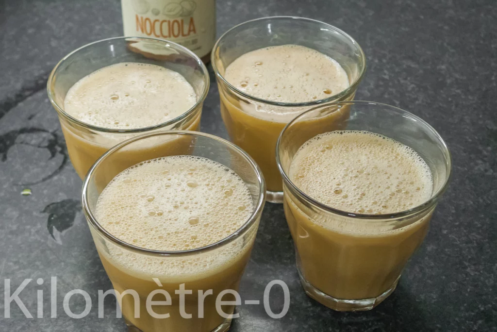 Crème aux œufs et noisettes (sans lait) - Étape 3