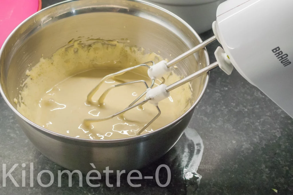 Gâteau léger au chocolat et à la courgette - Étape 3