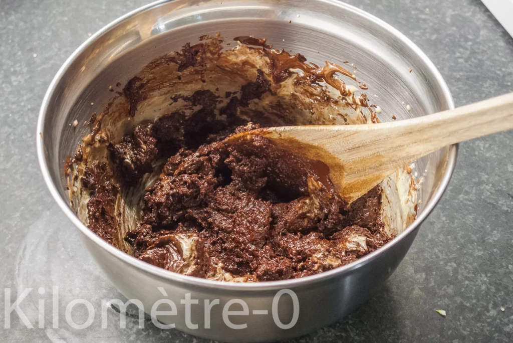 Gâteau léger au chocolat et à la courgette - Étape 5