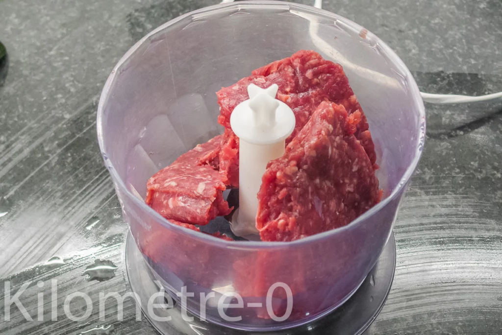 Boulettes de bœuf aux aubergines et aux olives - Étape 4