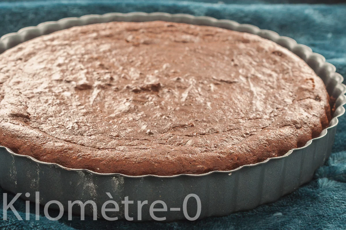 Photo de recette de fondant, chocolat, courgette, légumes, sans gluten, dessert, bio facile, rapide, Kilomètre-0, blog de cuisine réalisée à partir de produits de saison et issus de circuits courts