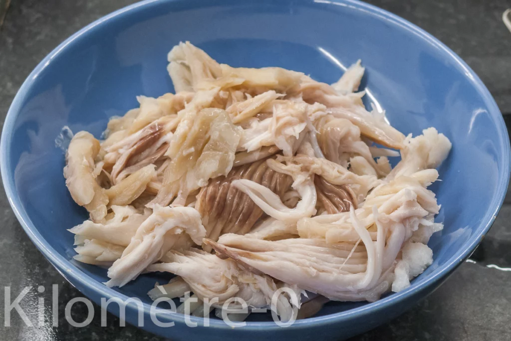 Salade de raie au chou romanesco - Étape 4