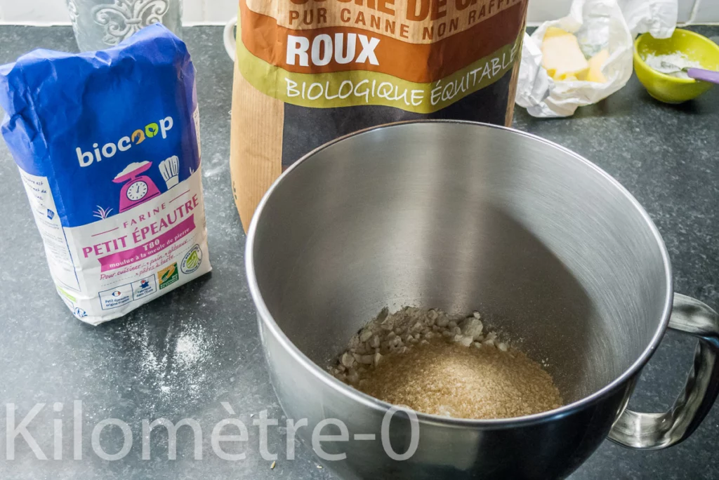 Boterkoek, gâteau au beurre hollandais - Étape 1