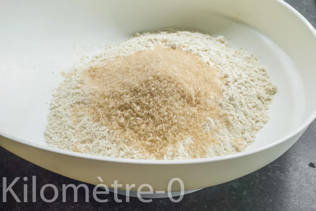 Tarte belge aux poires - Étape 1