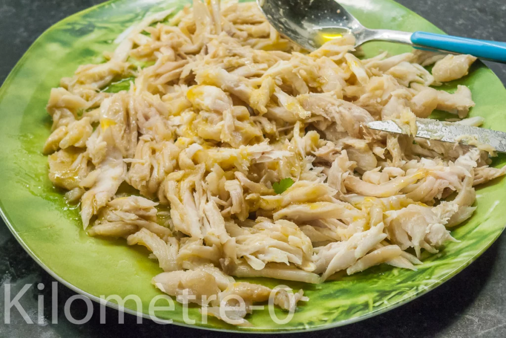 Salade de raie au chou romanesco - Étape 5