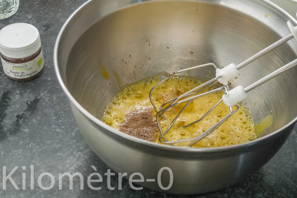 Clafoutis aux raisins sans gluten - Étape 3