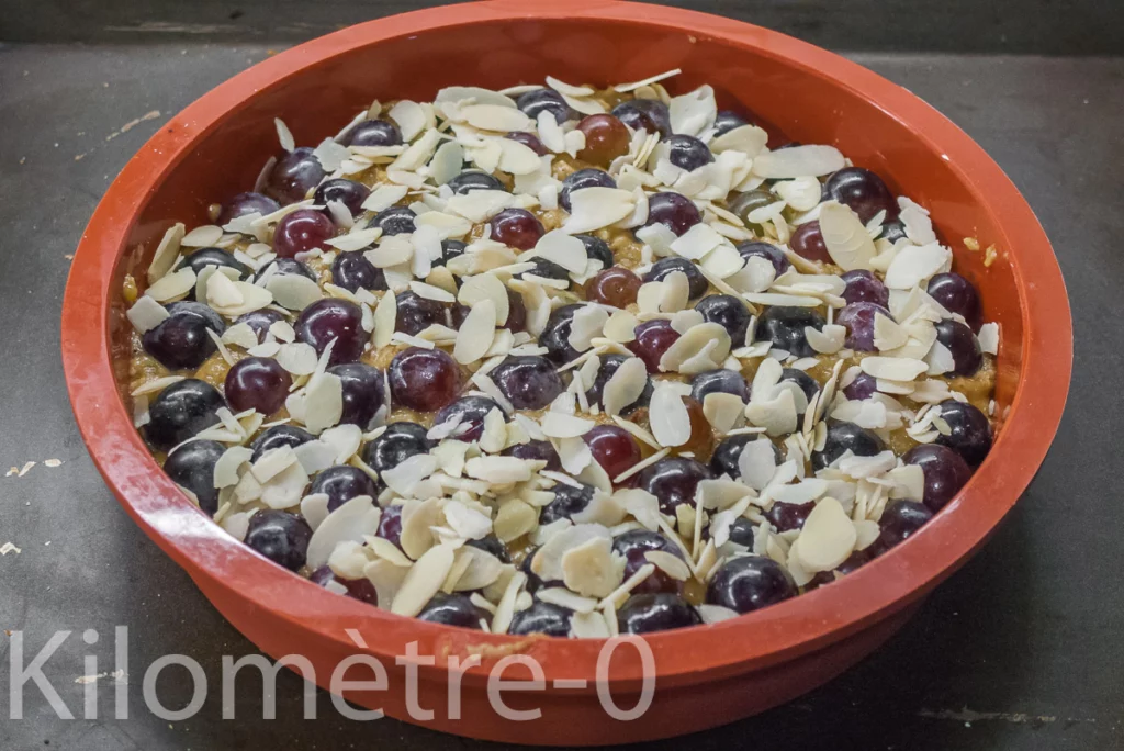 Gâteau facile aux raisins noirs - Étape 7