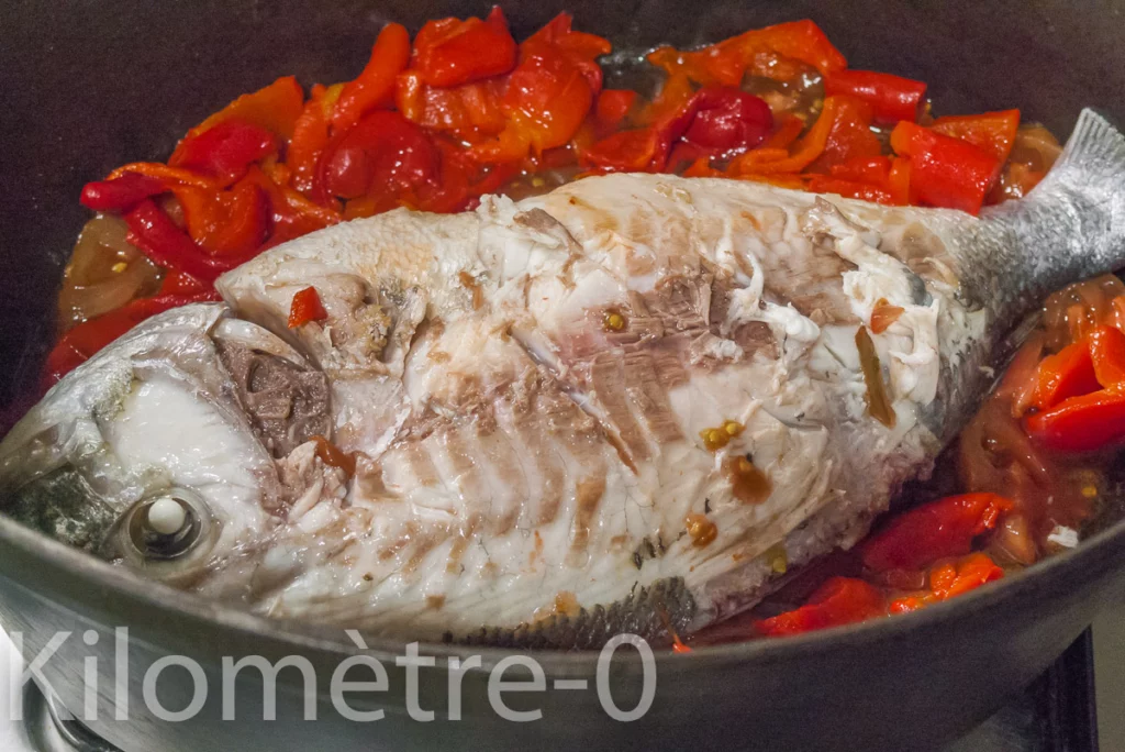 Daurade au lait de coco et à la banane - Étape 5