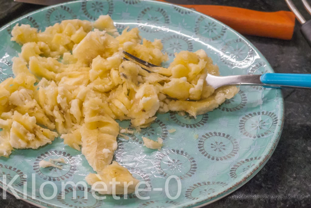 Daurade au lait de coco et à la banane - Étape 7