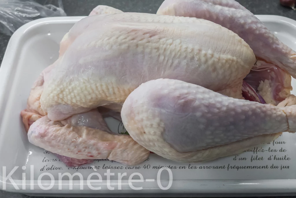 Cuisson du poulet au four - Étape 2