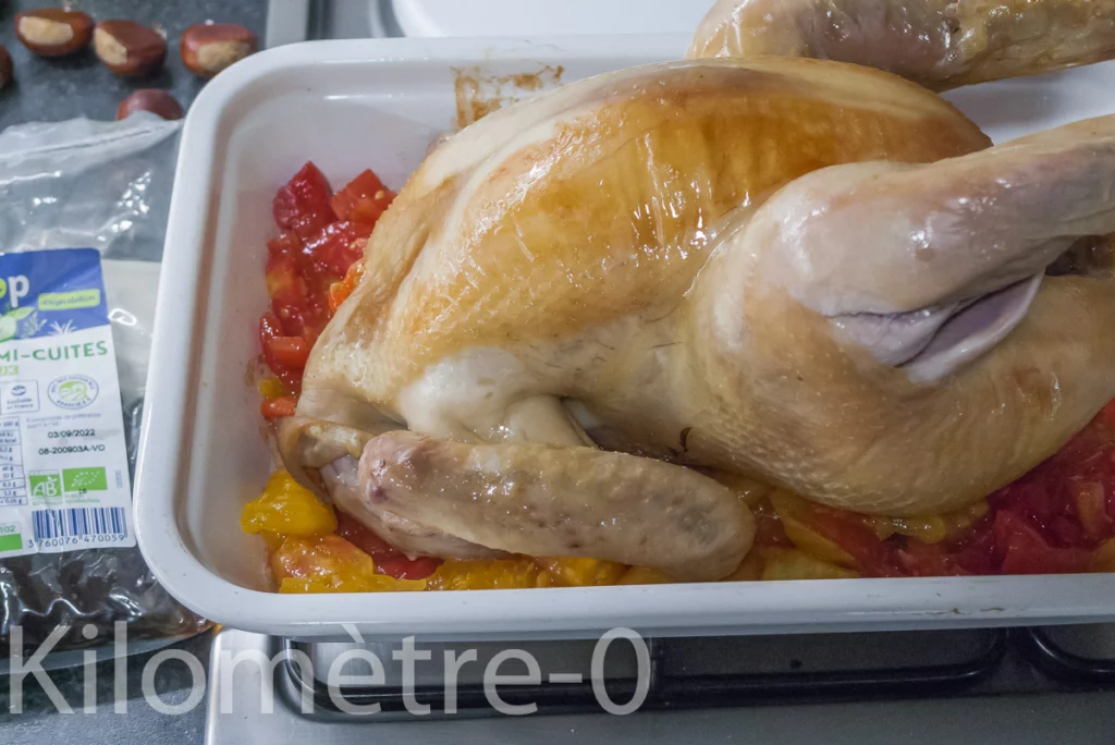 Cuisson du poulet au four - Étape 3