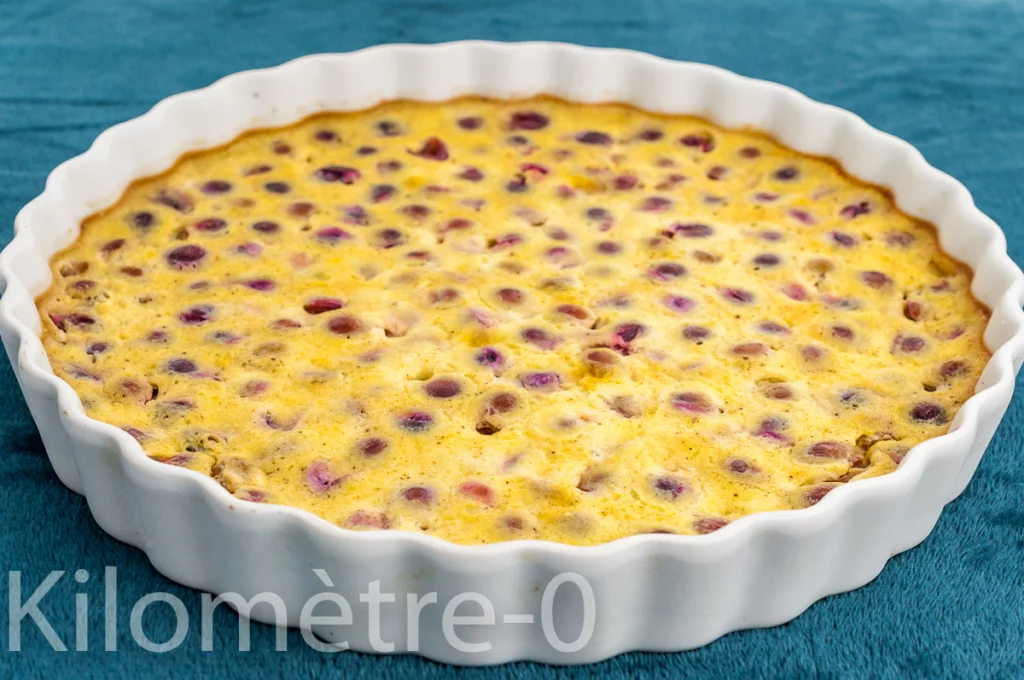 Clafoutis aux raisins sans gluten - Étape 7