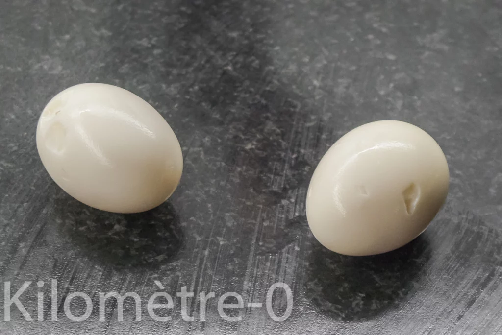 Rillettes de truite fumée aux œufs durs - Étape 1