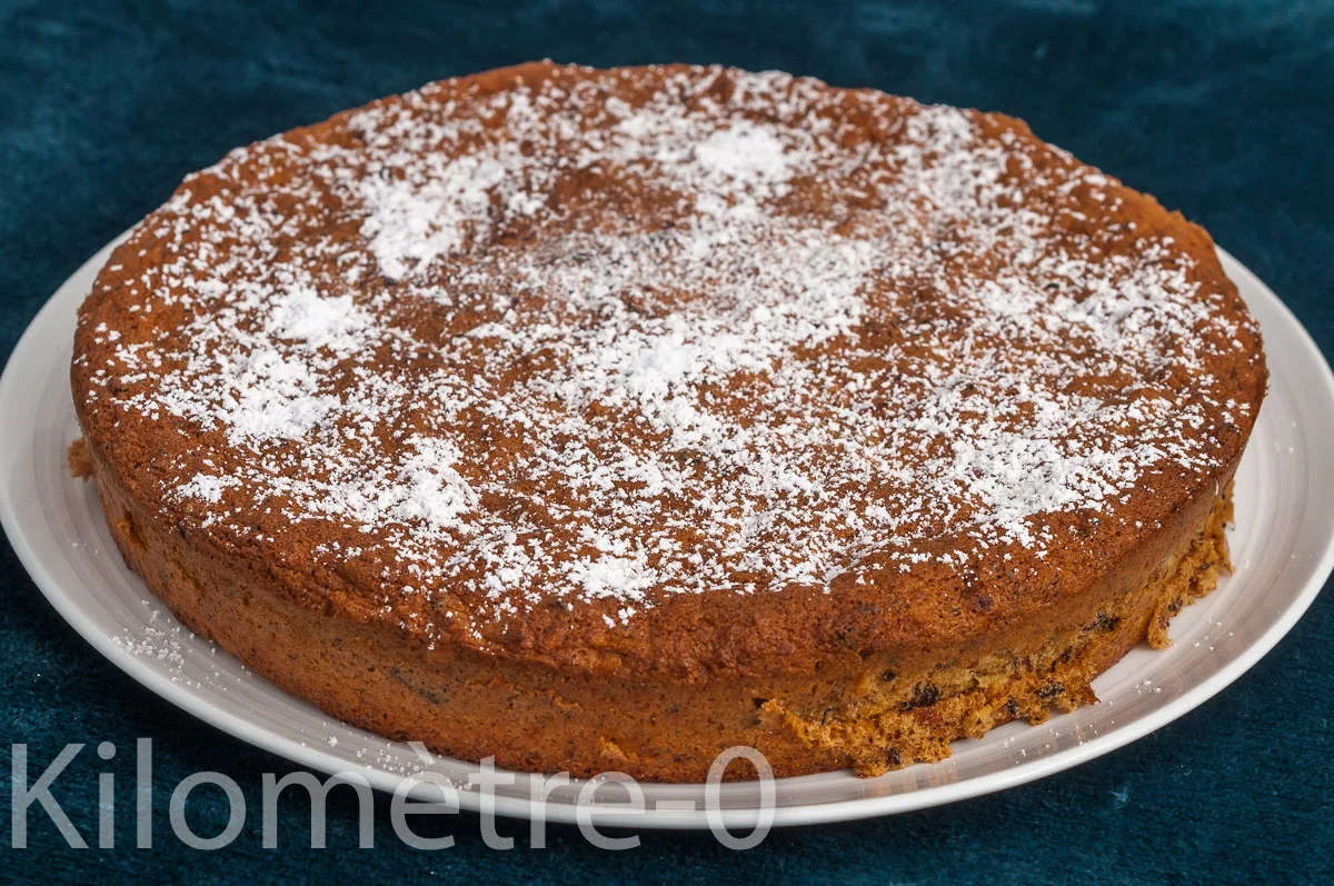 Photo de recette de gâteau, dessert, italien, amandes, chocolat, facile, rapide, gourmand, sans gluten, bio Kilomètre-0, blog de cuisine réalisée à partir de produits de saison et issus de circuits courts
