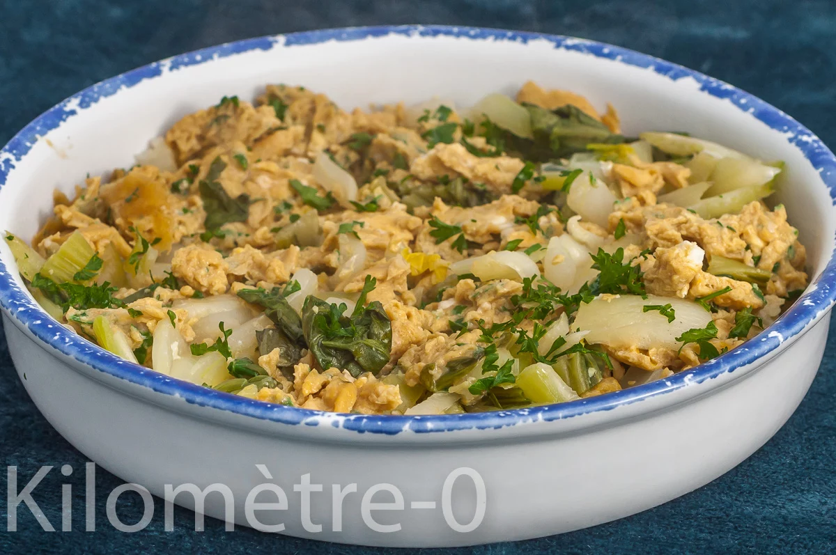 Photo de recette de, omelette, oeufs, oeufs brouillés, chou, chou chinois, sauce soja, facile, rapide, bio, Kilomètre-0, blog de cuisine réalisée à partir de produits de saison et issus de circuits courts