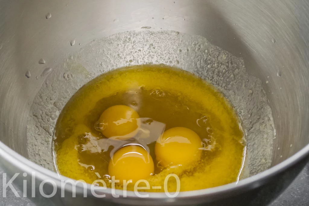 Banana bread aux raisins secs - Étape 3