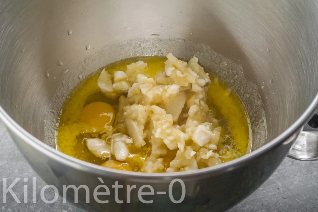 Banana bread aux raisins secs - Étape 4