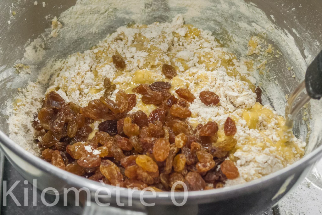 Banana bread aux raisins secs - Étape 6