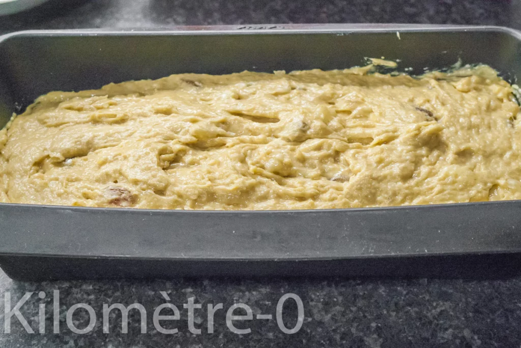Banana bread aux raisins secs - Étape 7