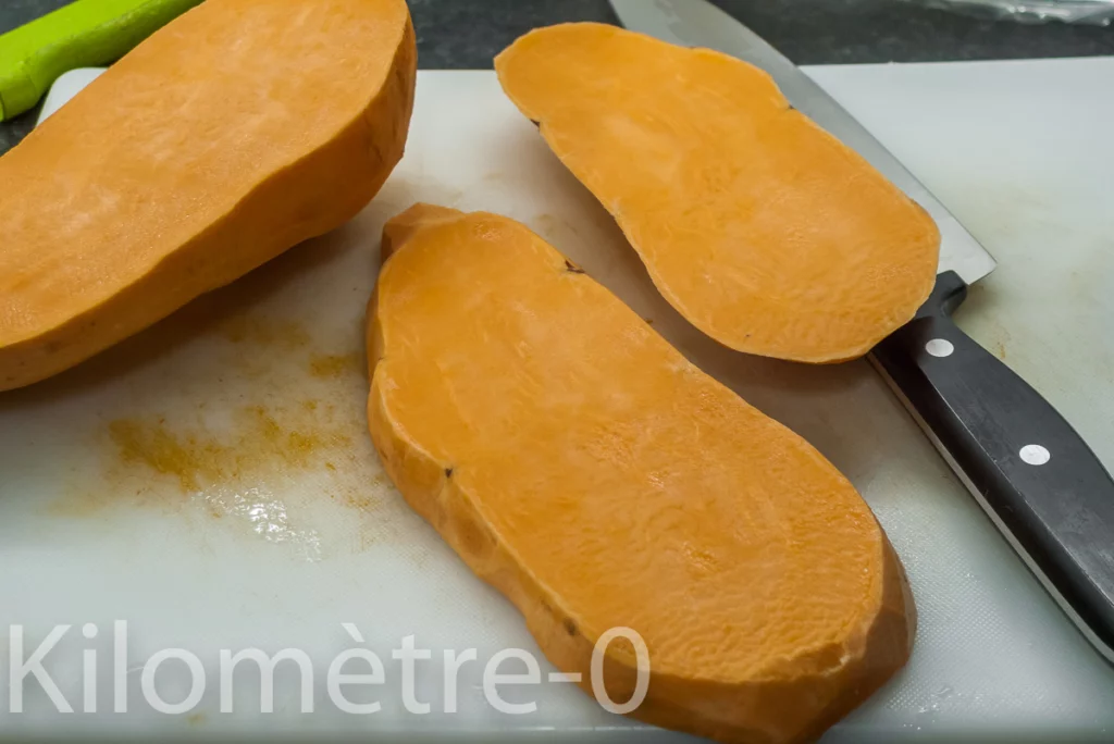 Poêlée de patates douces aux châtaignes, cèpes et chorizo - Étape 4