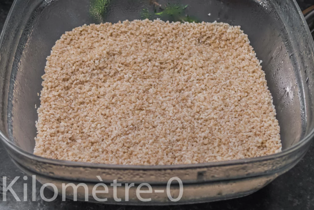 Bonite, sauce au curry, semoule - Étape 7