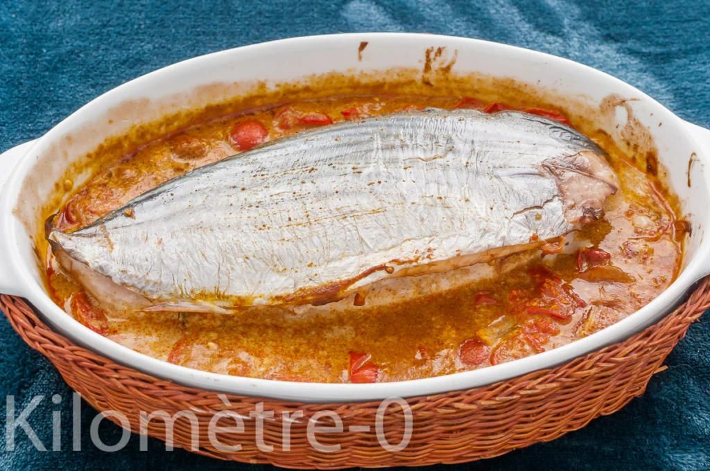 Bonite, sauce au curry, semoule - Étape 6