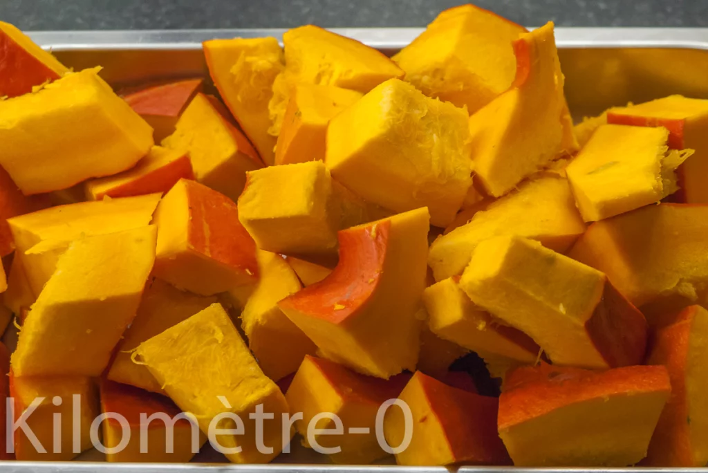 Brioches au potimarron - Étape 1