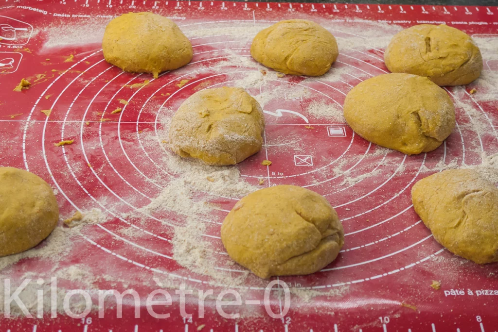 Brioches au potimarron - Étape 13