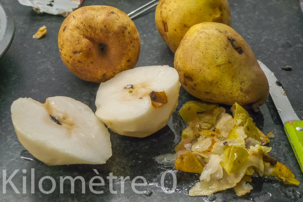 Invisible aux poires et au rhum - Étape 1