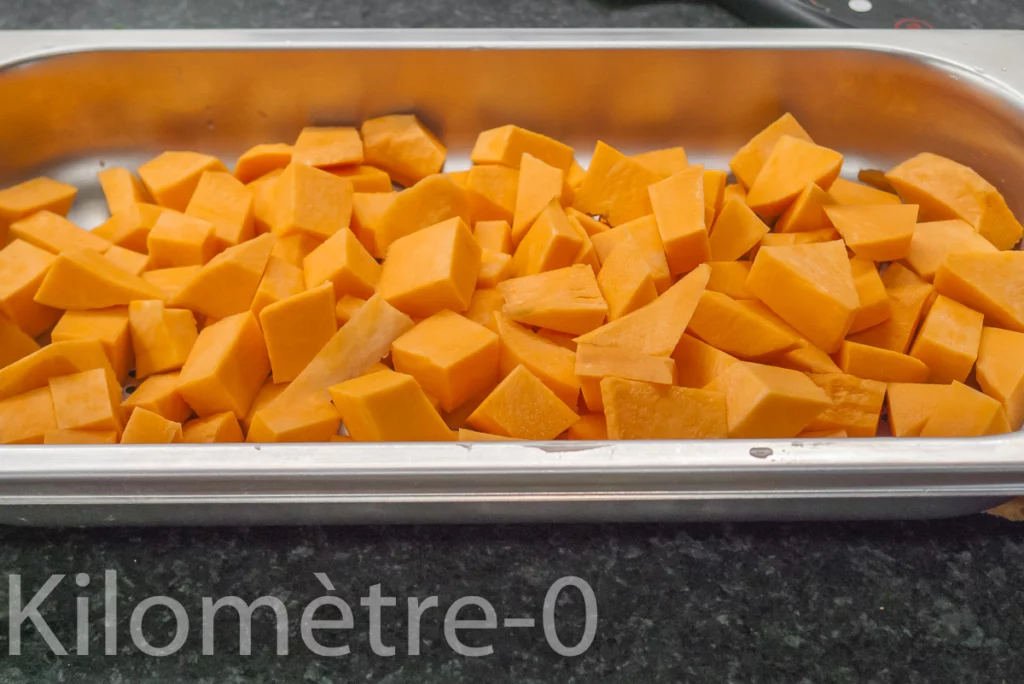 Gâteau aux épinards, patate douce et cèpes - Étape 2