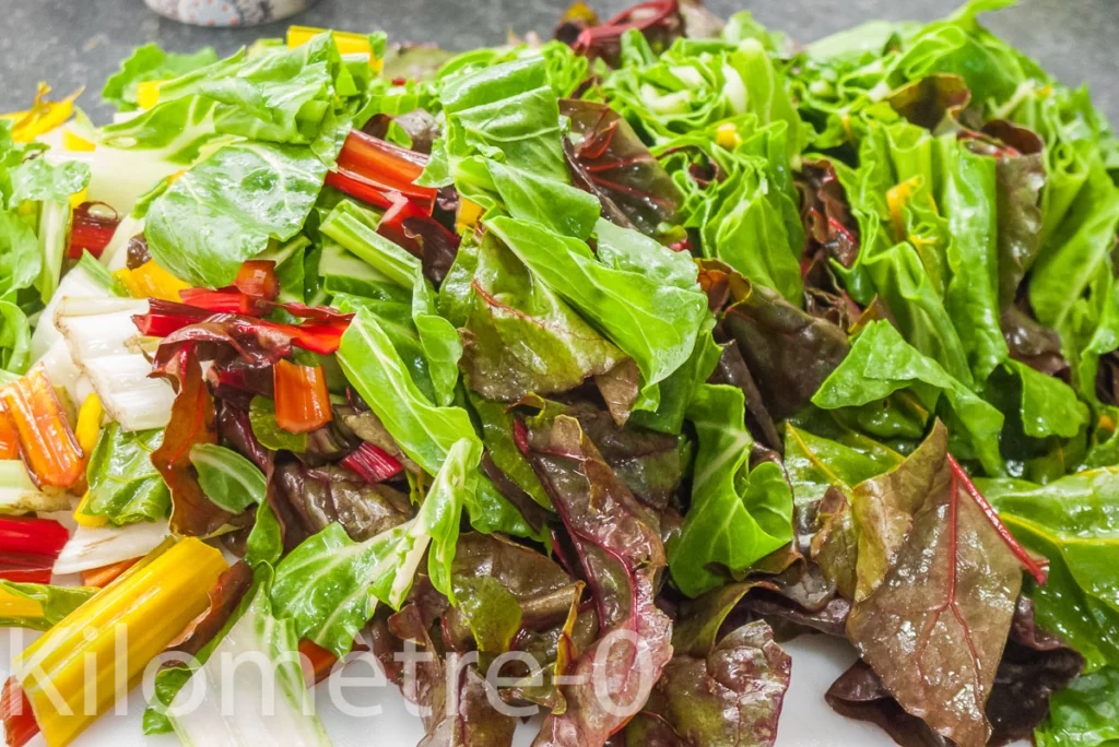 Poêlée de blettes aux cèpes - Étape 3