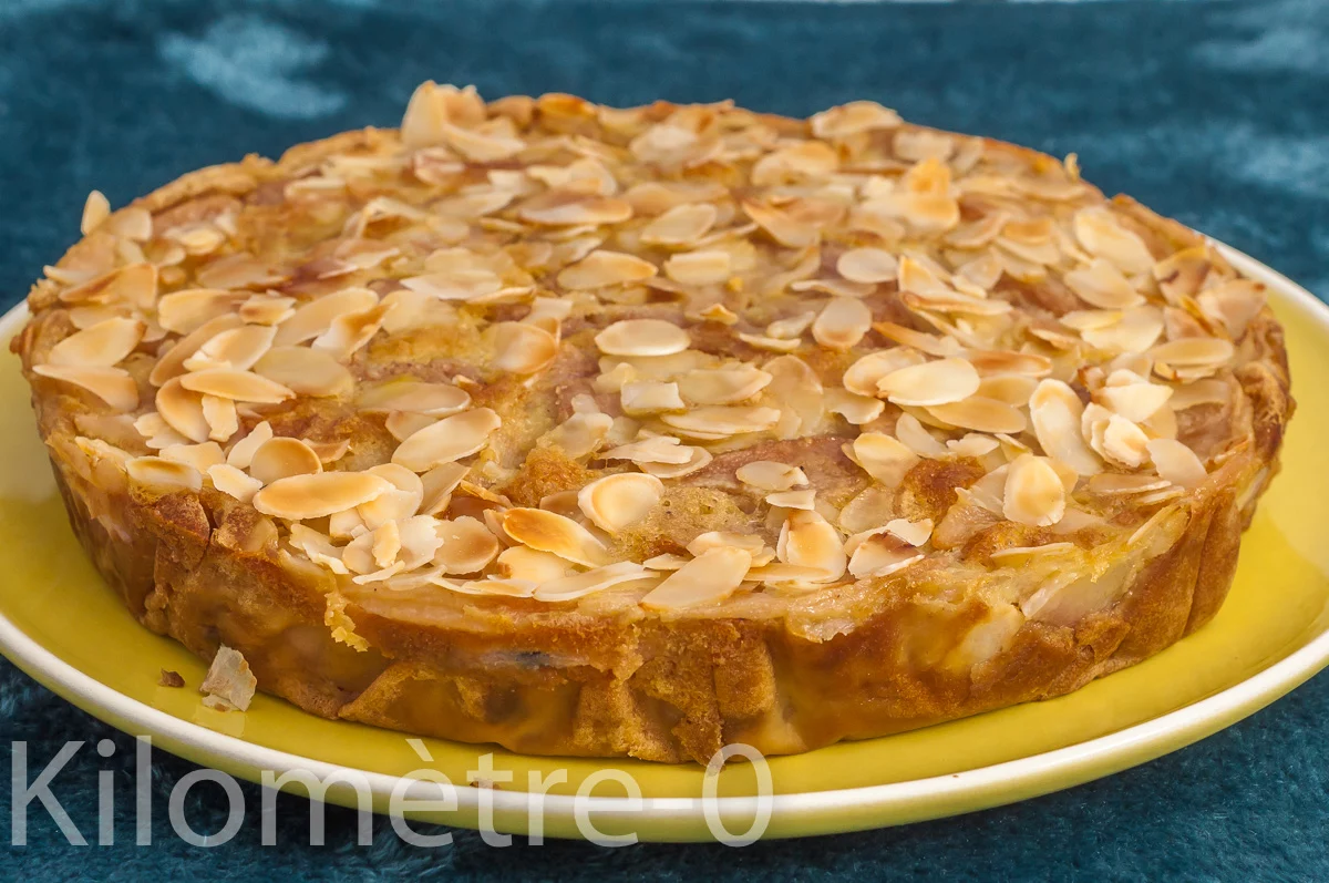 Photo de recette de dessert, fruits,gâteau, automne, hiver, Invisible, poires, rhum,facile, rapide, économique, bio, Kilomètre-0, blog de cuisine réalisée à partir de produits de saison et issus de circuits courts