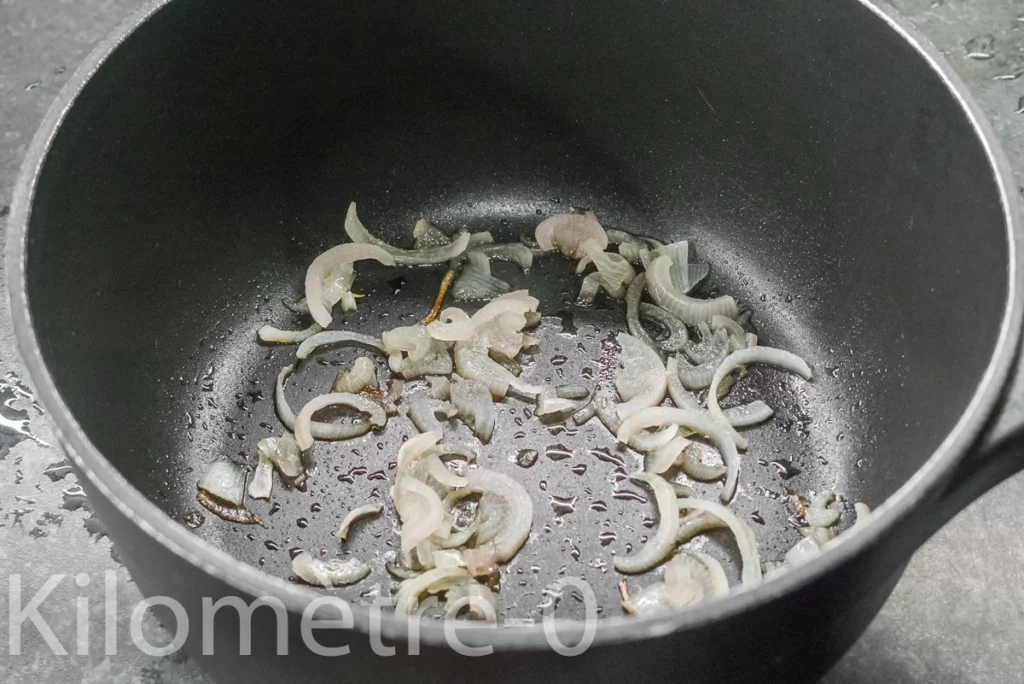 Pommes farcies aux boudins noirs - Étape 2