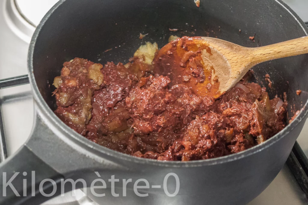 Pommes farcies aux boudins noirs - Étape 7