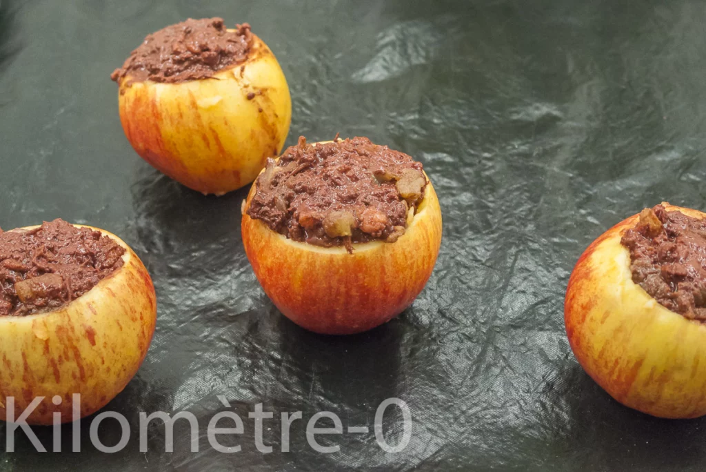 Pommes farcies aux boudins noirs - Étape 8