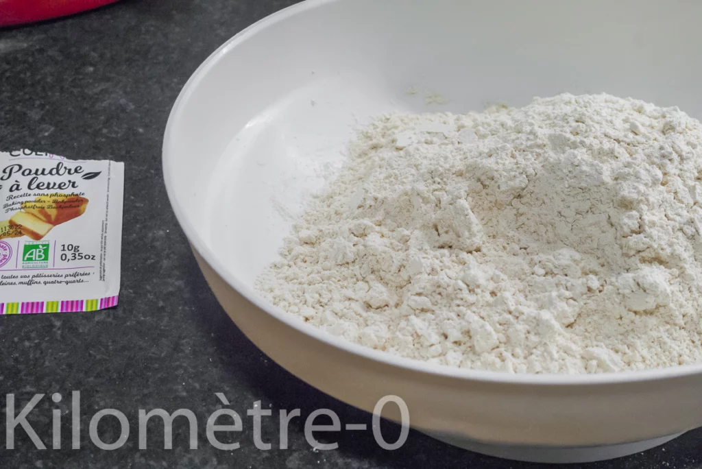 Cake marbré au cacao et à la compote de pommes - Étape 3