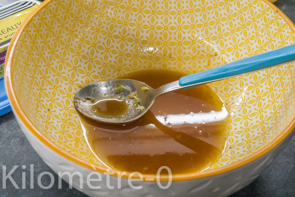 Salade de brocolis, avocat et sardines - Étape 2