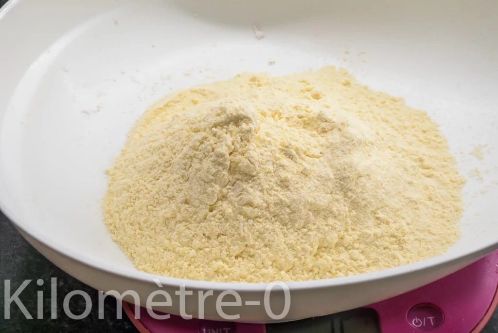 Gâteau à la noix de coco, orange et farine de maïs - Étape 4