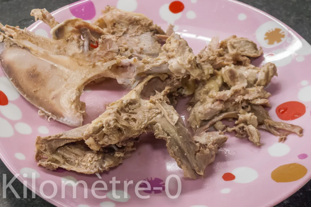 Soupe de potimarron aux cèpes et au bouillon de volaille maison - Étape 5