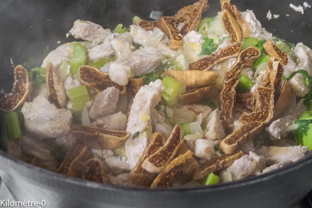 Porc à l&rsquo;orange et aux figues séchées - Étape 7