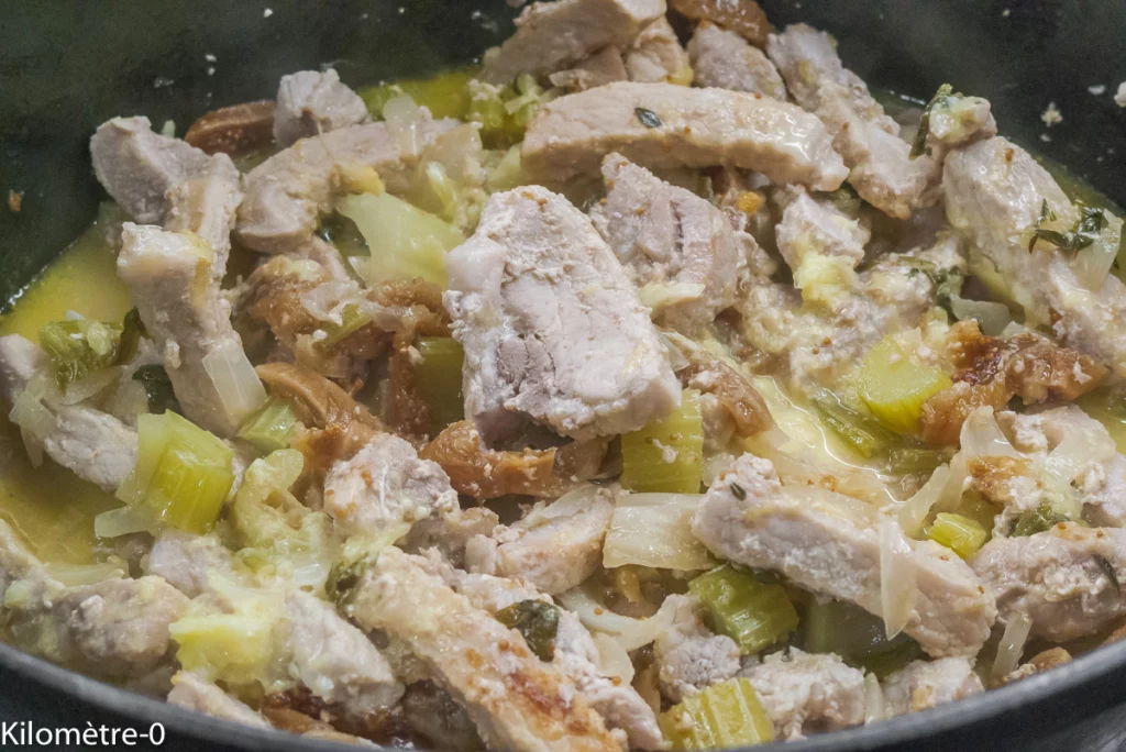 Porc à l&rsquo;orange et aux figues séchées - Étape 8