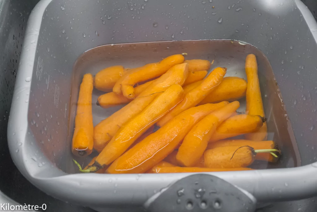 Joues de porc aux carottes, céleri branche et à la bière - Étape 5