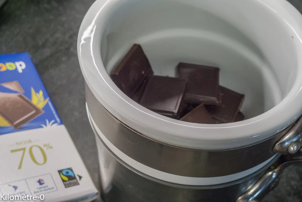 Cake moelleux aux haricots rouges et au chocolat - Étape 1