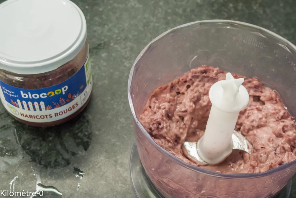 Cake moelleux aux haricots rouges et au chocolat - Étape 2